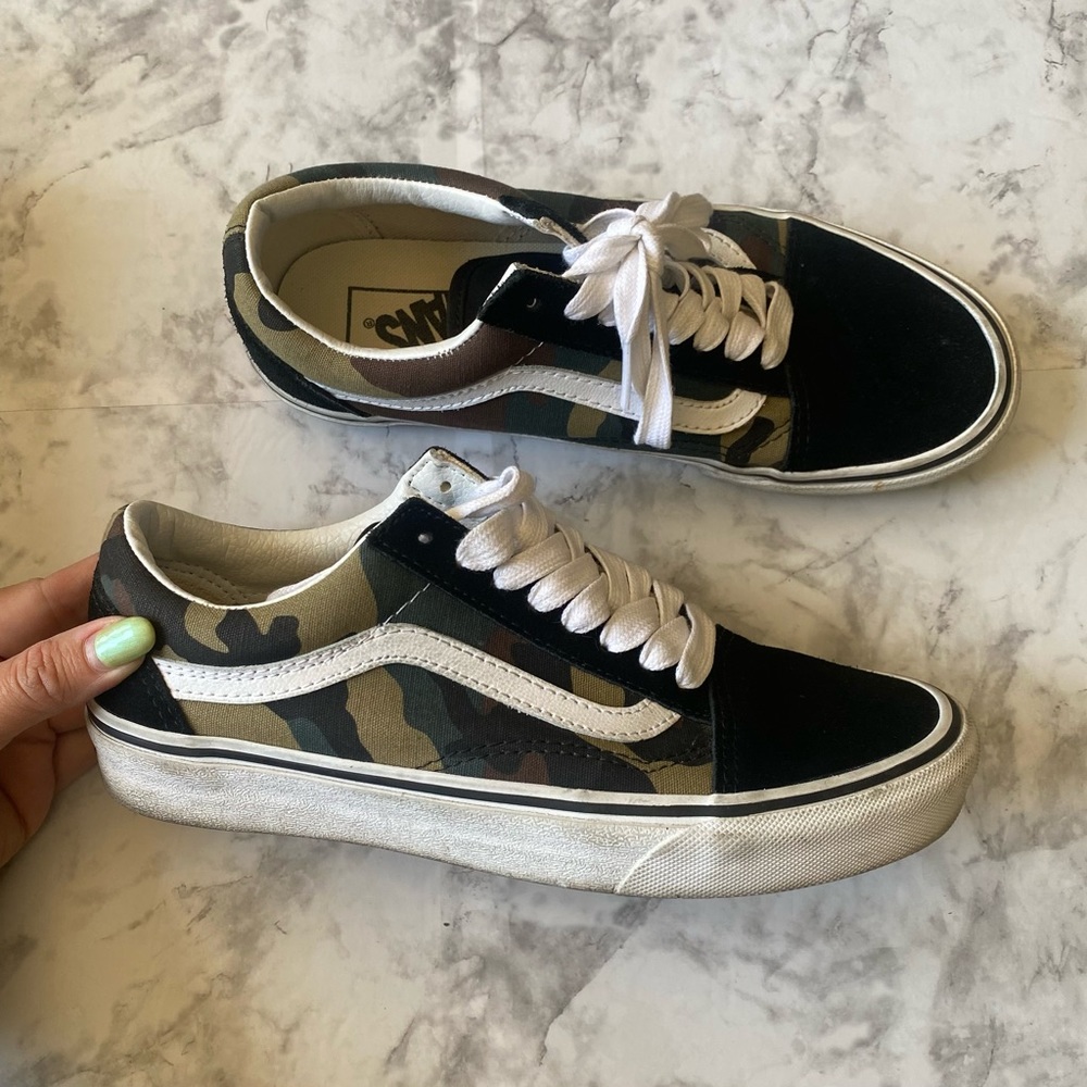 Vans Old Skool Camo Print.